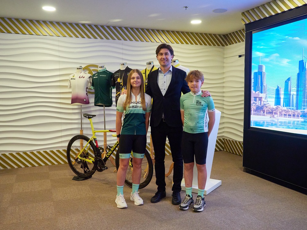 2 - From left to right, Darcey Minton, Lukas Honzak, and Martin Nikolenko