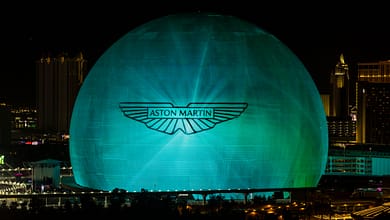Aston Martin presentation on the Sphere from Metropolis on Wednesday, Nov. 15, 2023, in Las Vegas. (L.E. Baskow) @Left_Eye_Images