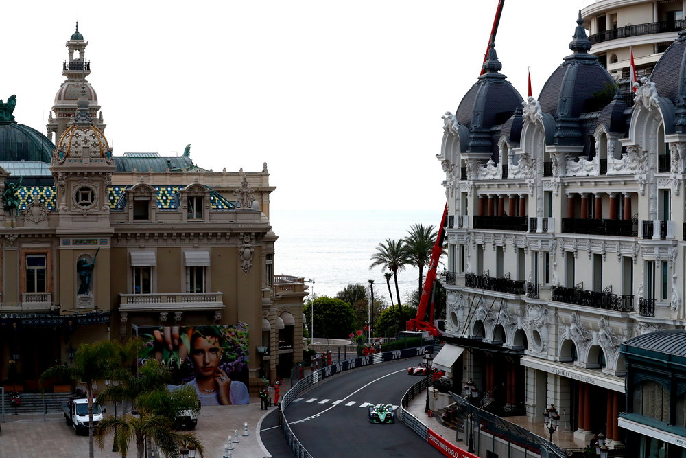 CIRCUIT DE MONACO, MONACO - APRIL 30: Robin Frijns (NLD), Envision Racing, Audi e-tron FE07 during the Monaco ePrix at Circuit de Monaco on Saturday April 30, 2022 in Monte Carlo, Monaco. (Photo by Sam Bloxham / LAT Images)