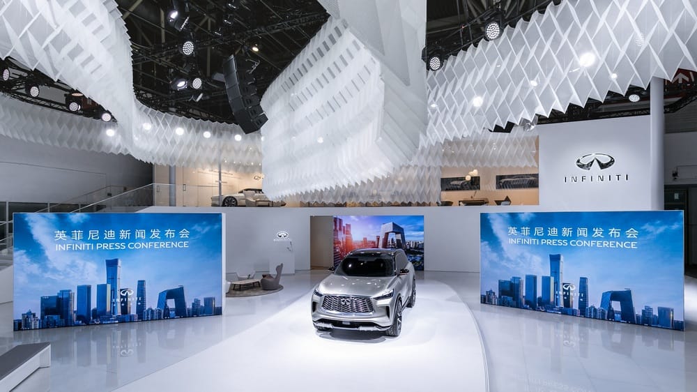 The INFINITI QX60 Monograph pictured at Auto China in Beijing 20